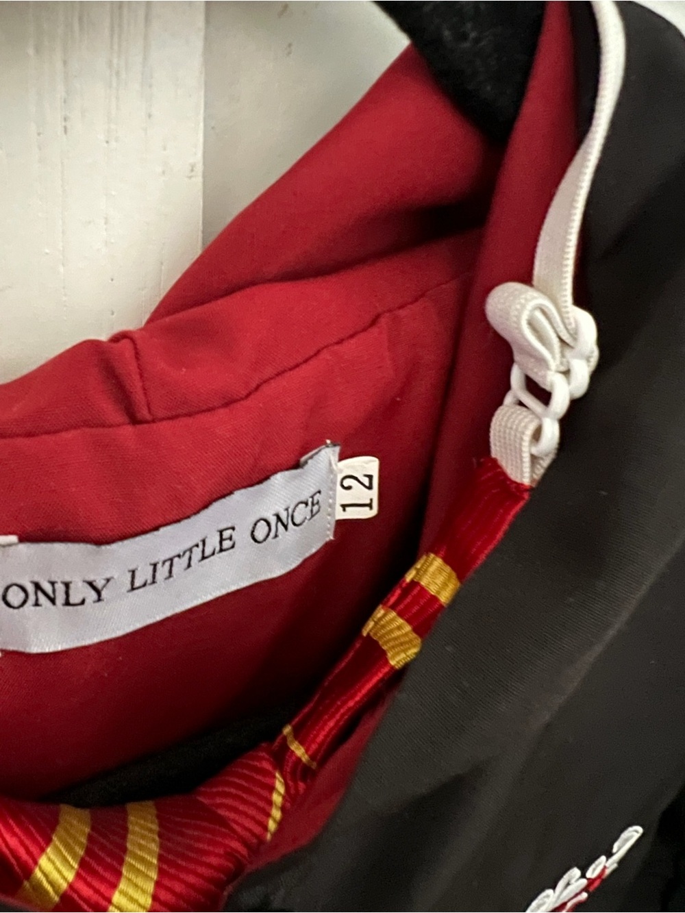 Only little once Wizard Robe with Red Lining and tie - Picture 2 of 3